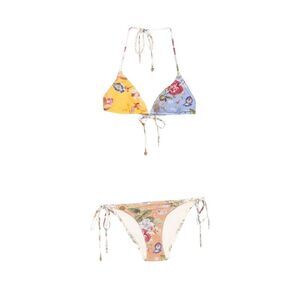 Zimmermann Women "Patience" Spliced Tri Bikini